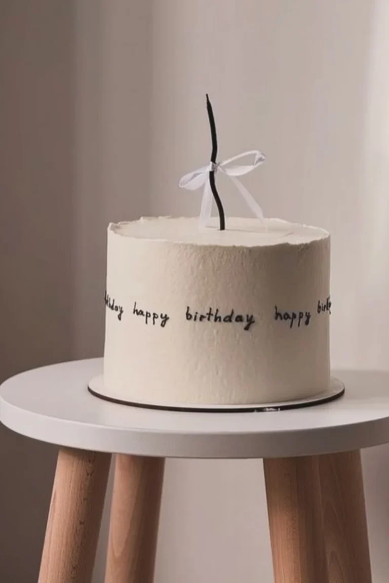 Aesthetic Birthday Cakes