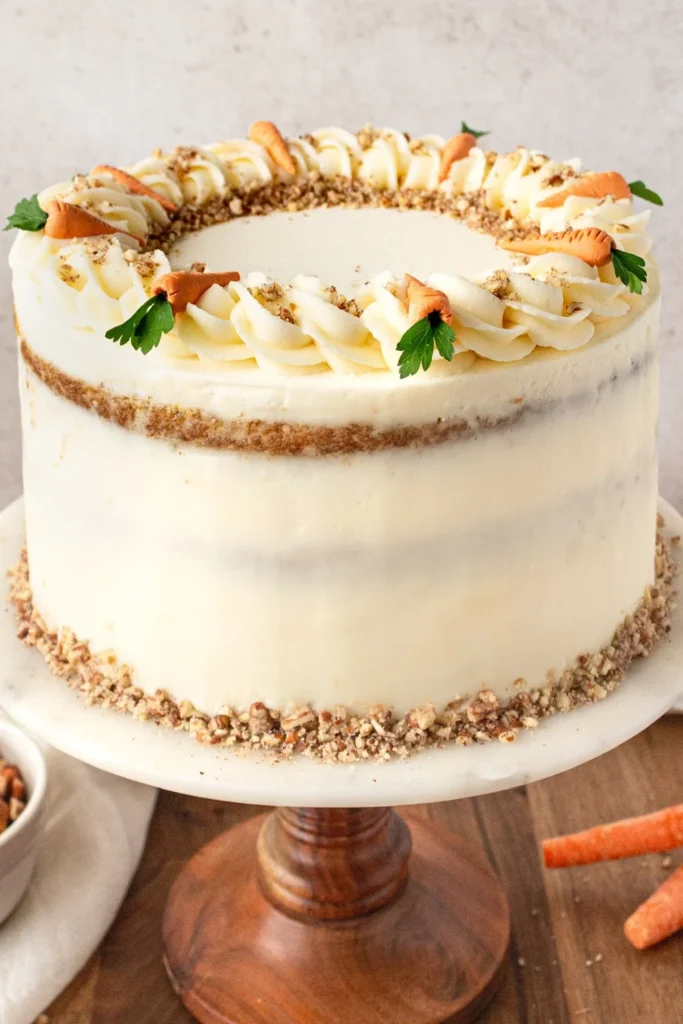 Anti-Aging Cream Carrot Cake