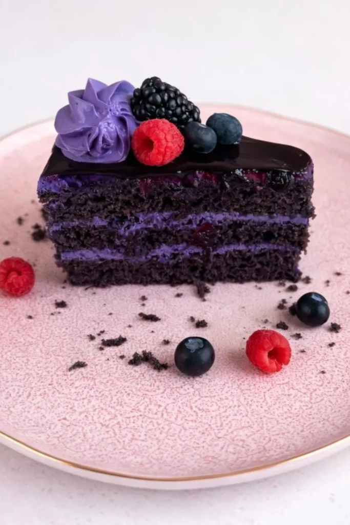 Blueberry Smooth Cake