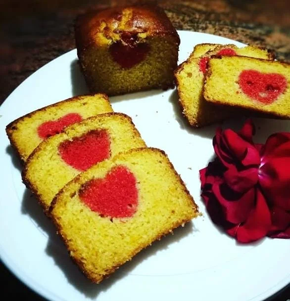 Heart-Inside Surprise Cake