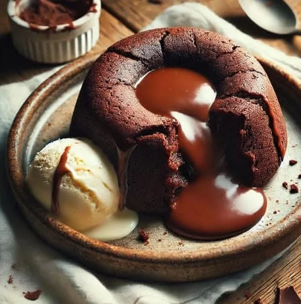 Lava Center Chocolate Cake (Gaint Version)