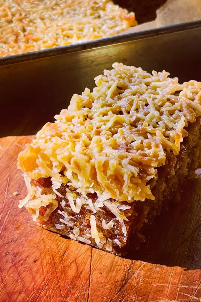 Oatmeal Coconut Cake