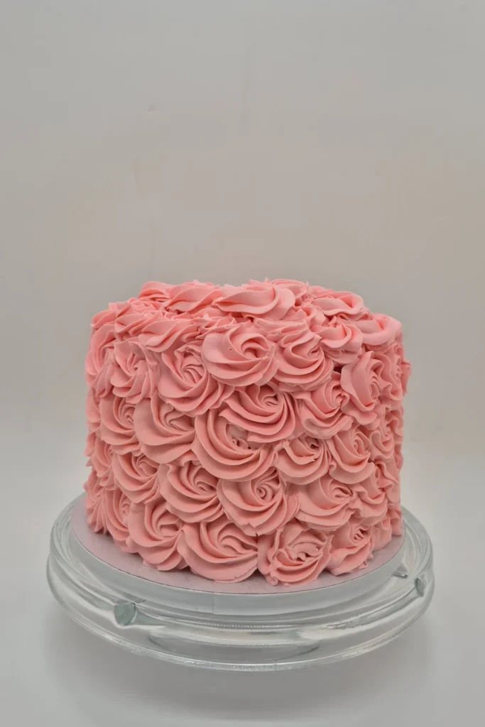 Rosette Buttercream Cake