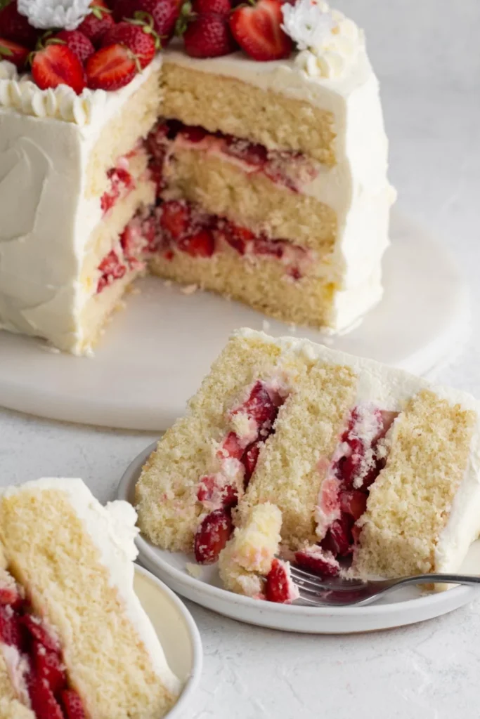 Strawberry Fresh Cream Cake
