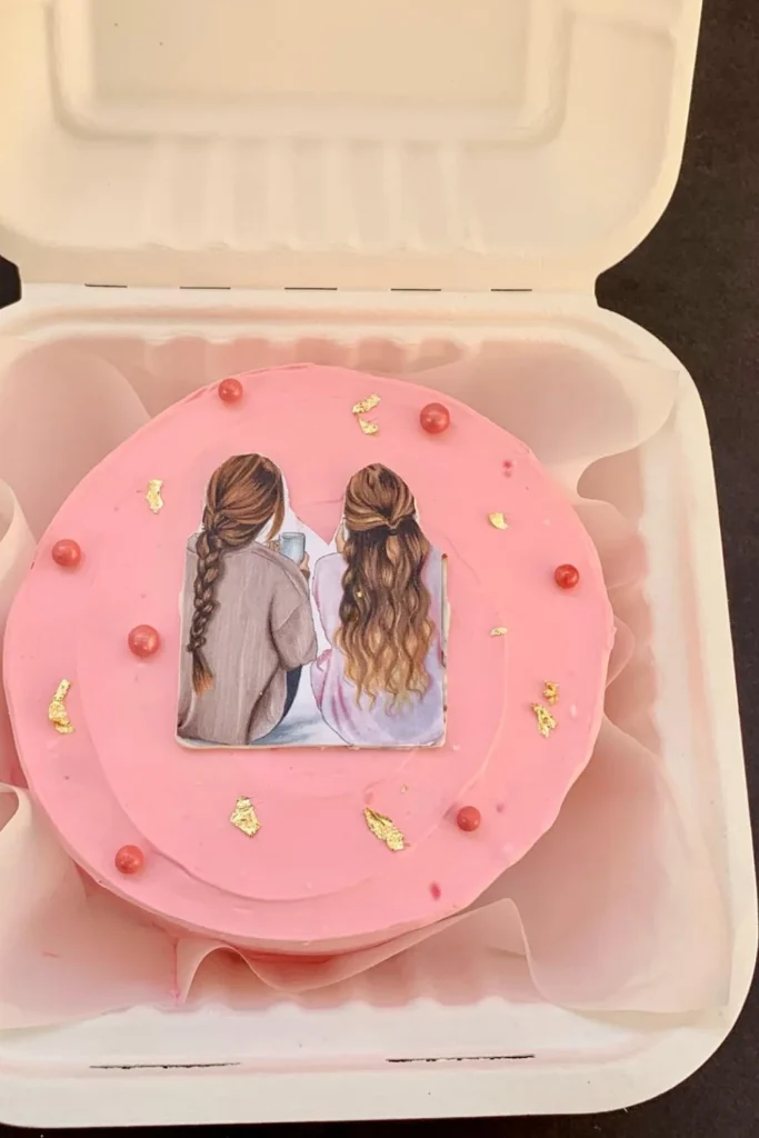 Best Friend Bento Cake