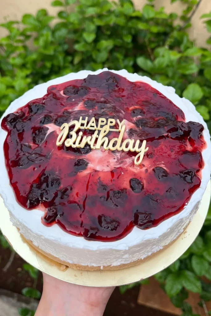 Blueberry Cheesecake Cake