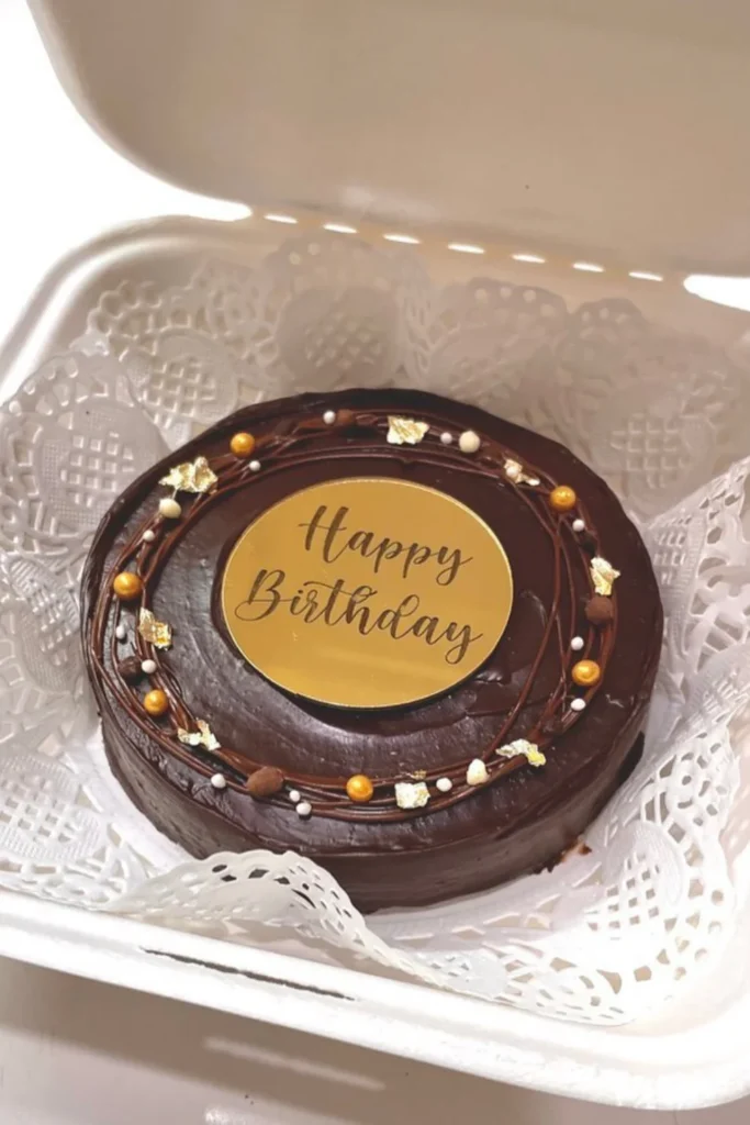 Chocolate Bento Cake