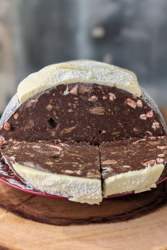 Chocolate Biscuit Christmas Cake