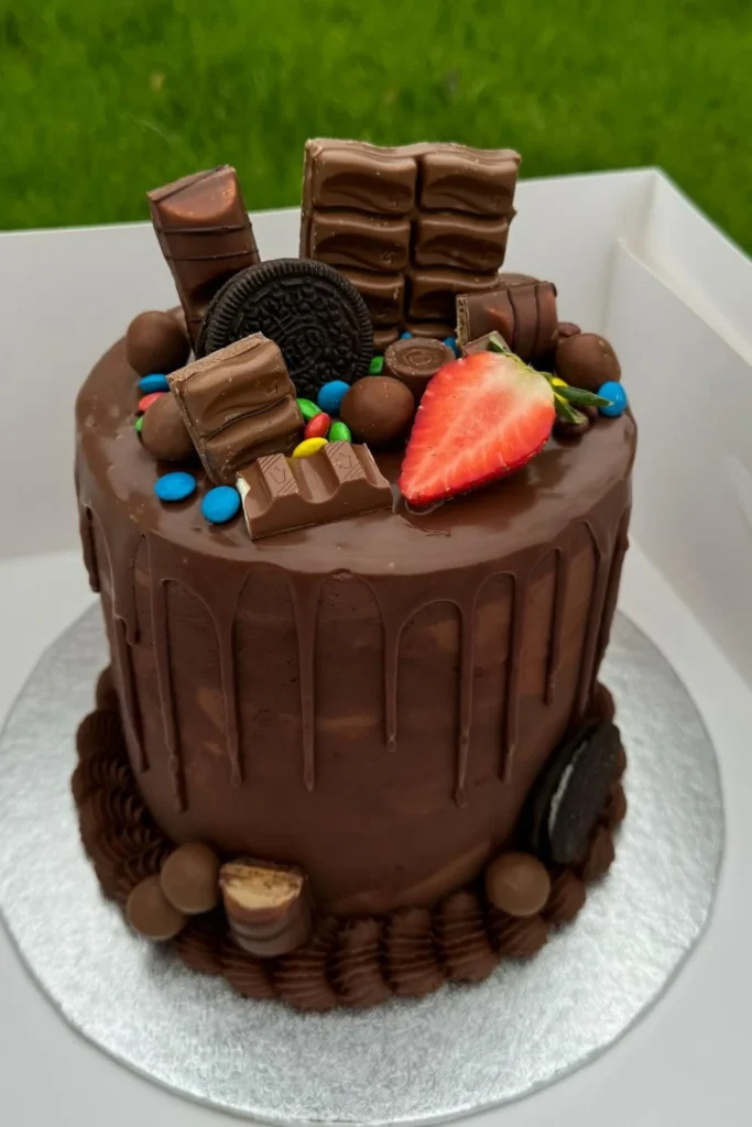 Chocolate Ganache Drip Cake