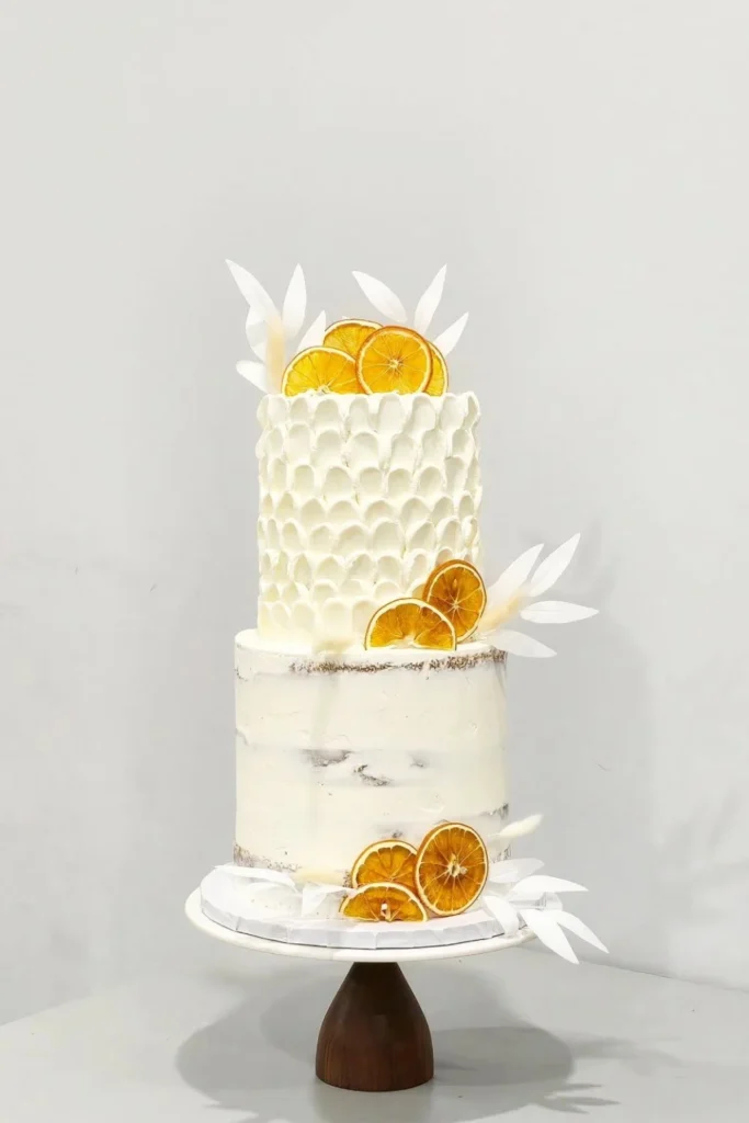 Coconut Lime Wedding Cake