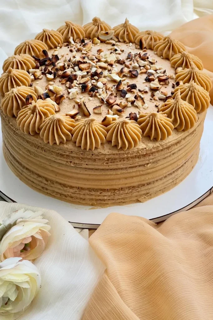 Coffee Espresso Wedding Cake