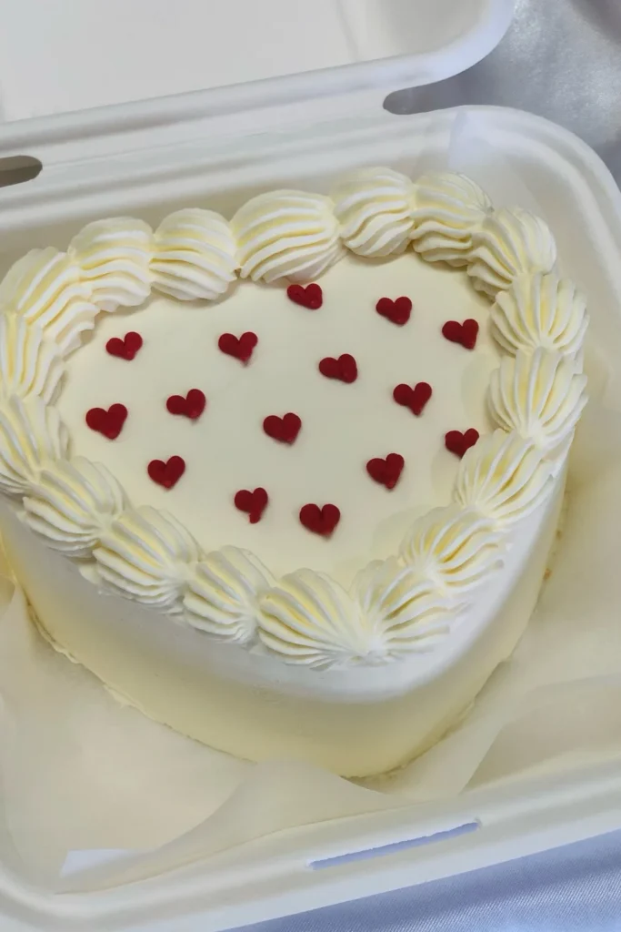 Heart Bento Cake