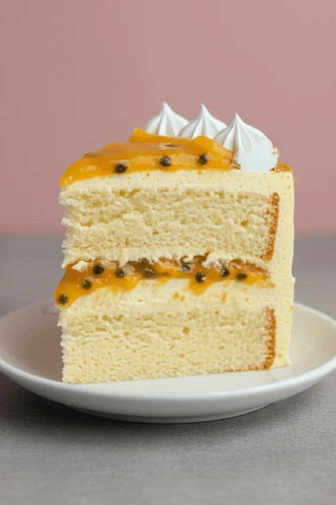 Mango Passionfruit Wedding Cake