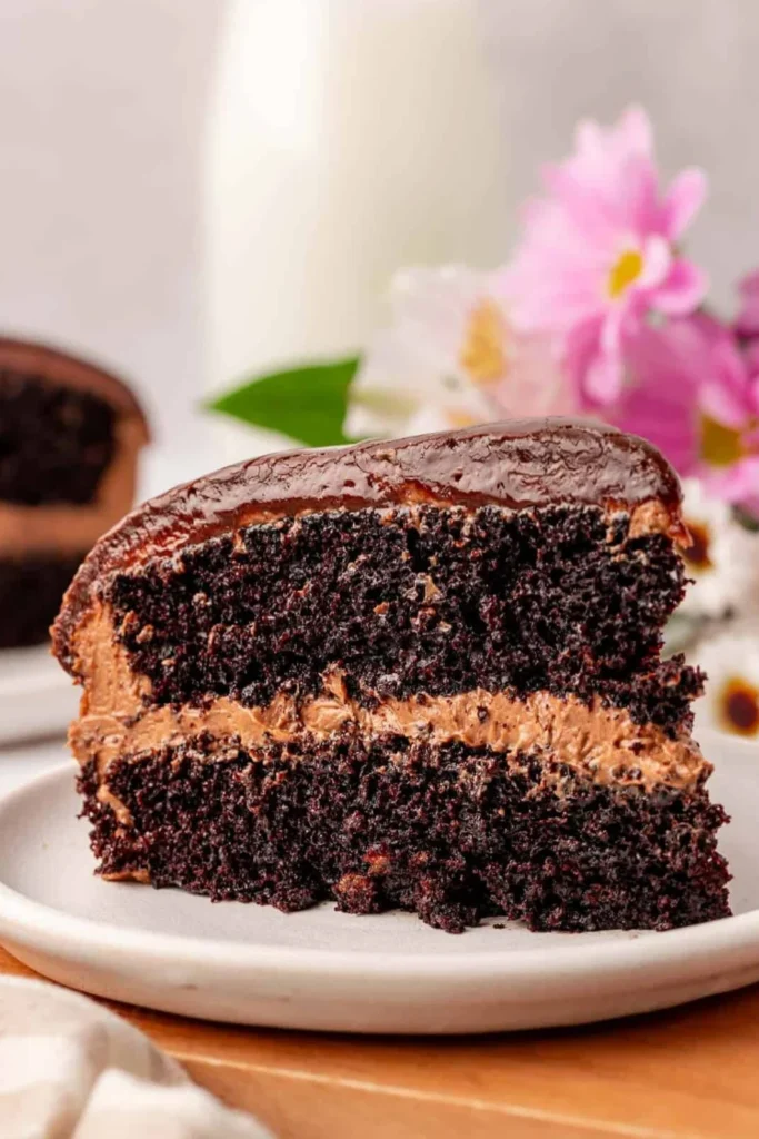 Nutella-Swirl Chocolate Cake