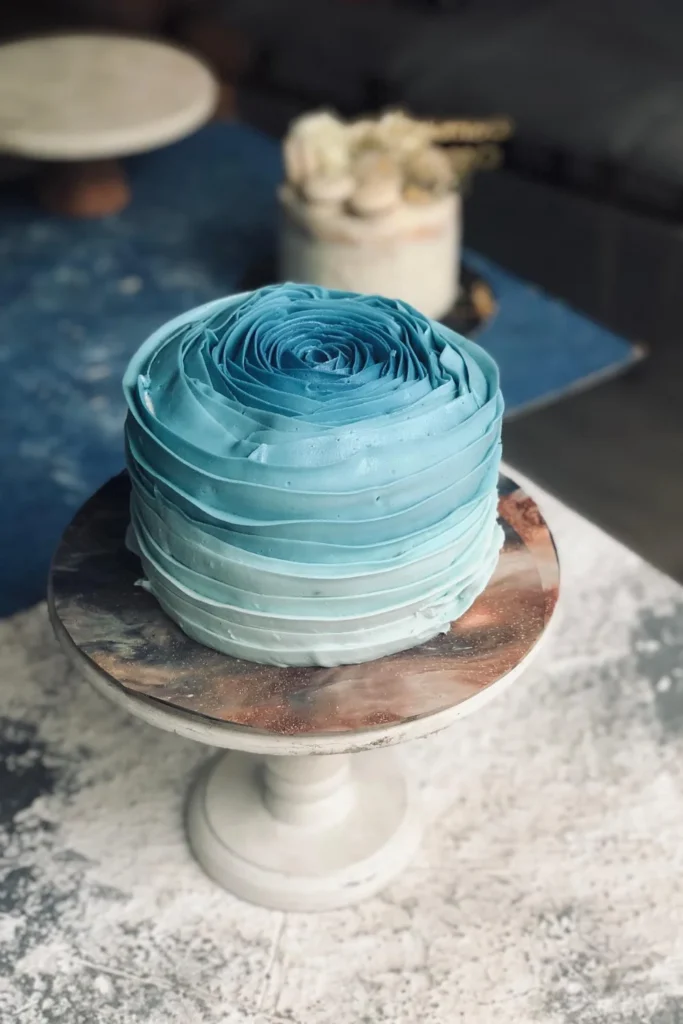 Ombre Buttercream Cake