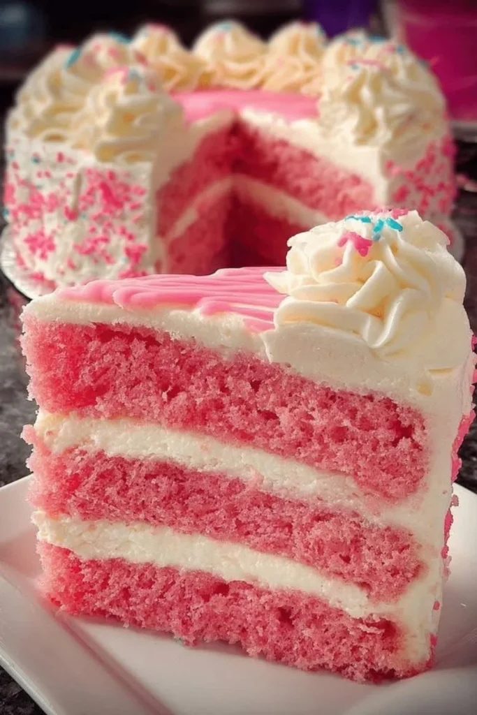 Strawberry Cream Cake