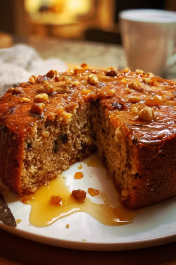 Walnut Christmas Cake
