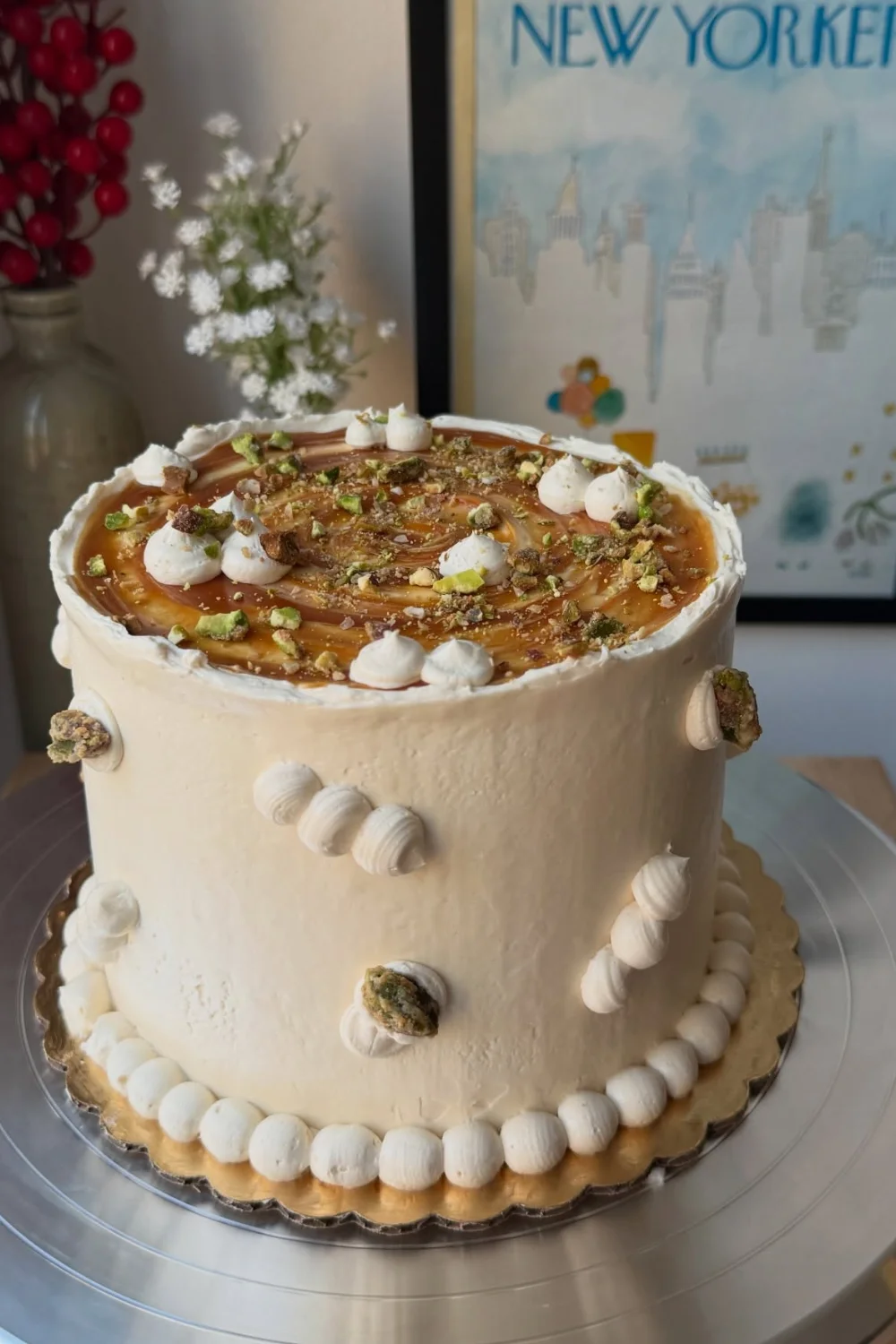 Chocolate Layer Cake with Buttercream