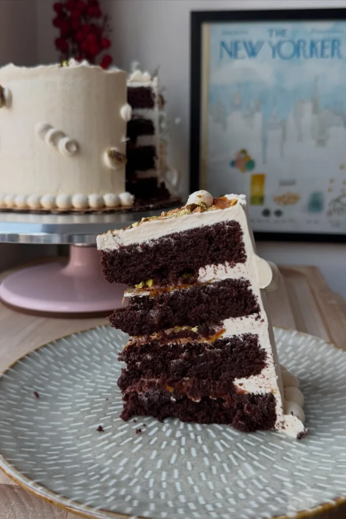 Chocolate Layer Cake with Buttercream