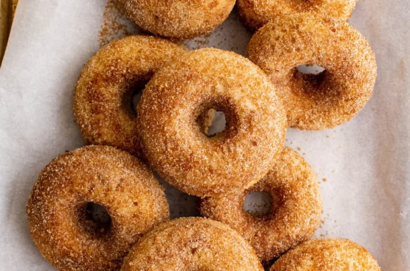 Baked Apple Cider Donuts Recipe with Cozy Fall Spices