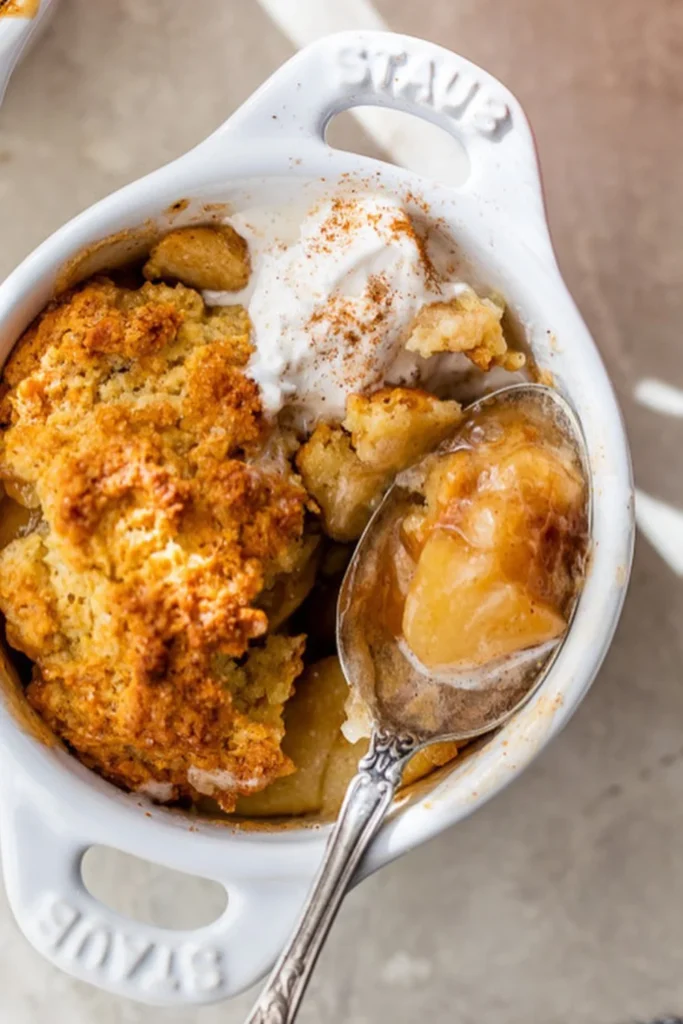 Easy Apple Cobbler Recipe with Warm Cinnamon Apples