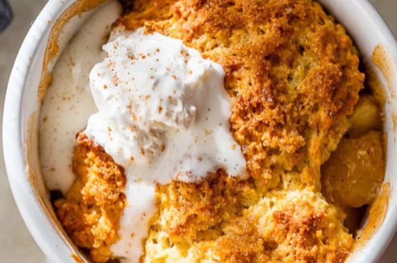 Easy Apple Cobbler Recipe with Warm Cinnamon Apples