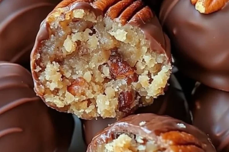 Easy Pecan Pie Balls Recipe for Holiday Dessert Trays