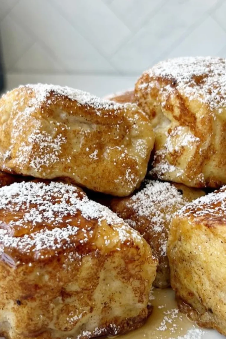 Hawaiian Roll French Toast Recipe Soft Sweet and Buttery