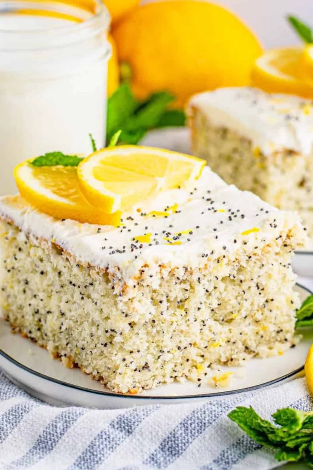 Lemon Poppy Seed Cake Recipe with Fresh Bright Taste