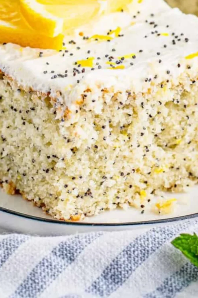 Lemon Poppy Seed Cake Recipe with Fresh Bright Taste