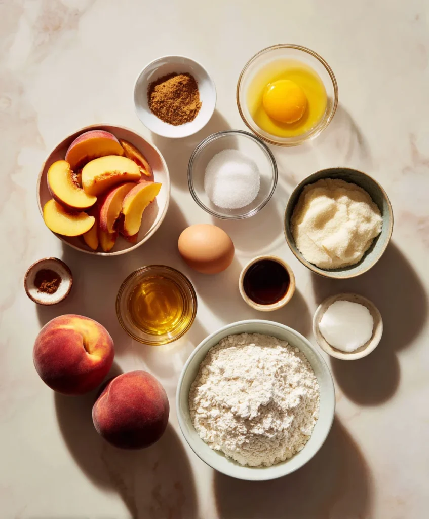 Old Fashioned Peach Cobbler Recipe with Buttery Crisp Topping