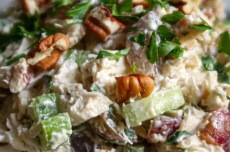 Healthy Chicken Salad Recipe Packed with Fresh Crunch